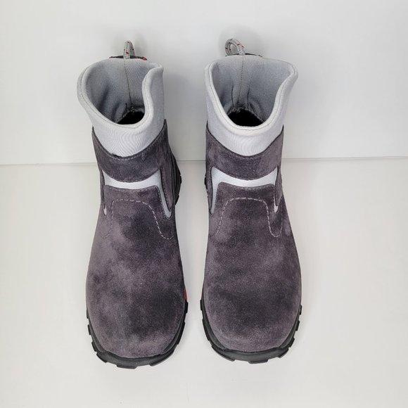 L. L. Bean Women's Size 6 Boots Gray Suede Thinsulate - Picture 4 of 9